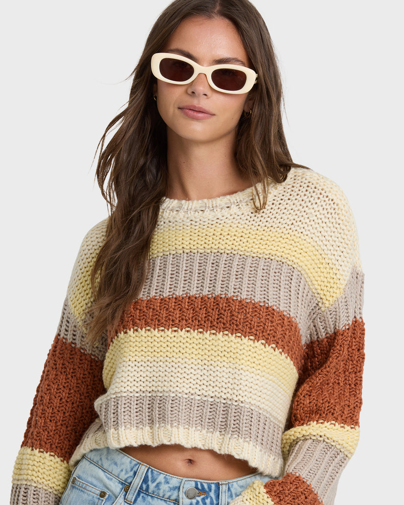 Mix Up Crewneck Sweater