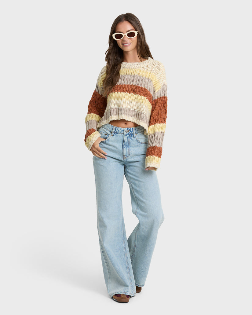 Mix Up Crewneck Sweater