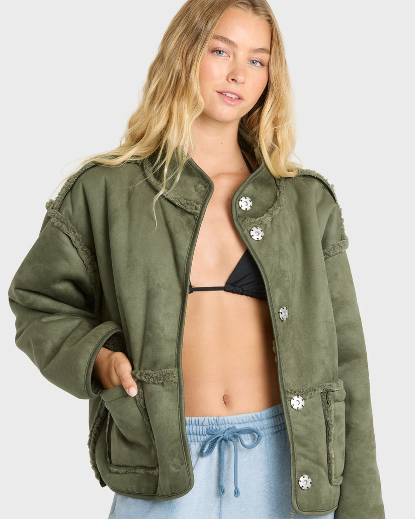 Camper Reversible Fleece Jacket