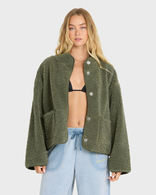 Camper Reversible Fleece Jacket