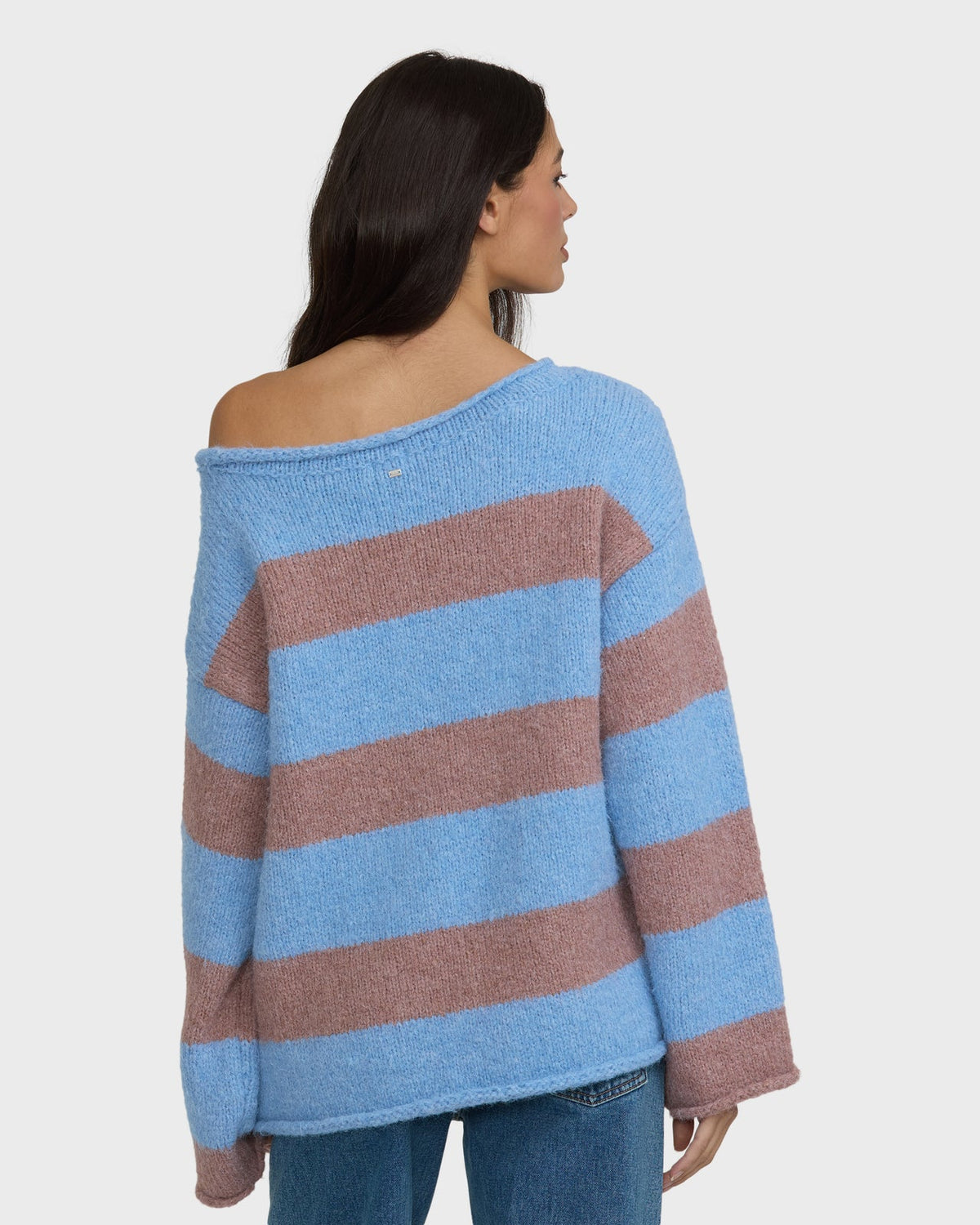 Seascape Off Shoulder Sweater