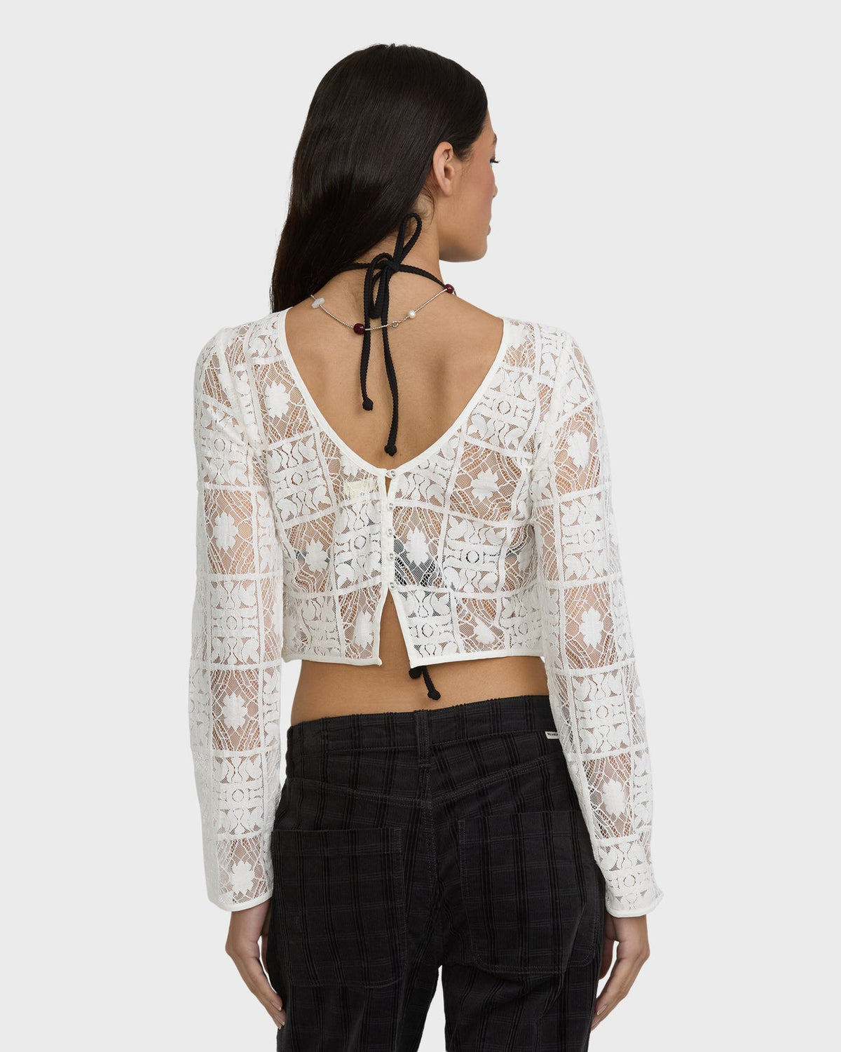 Holidazed Lace Top