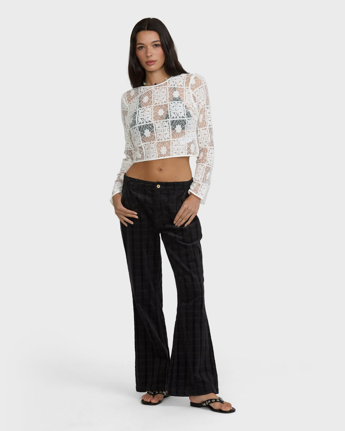 Holidazed Lace Top