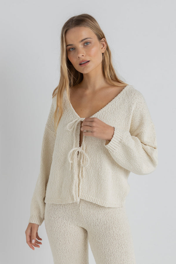 Emmie Tie Front Knit