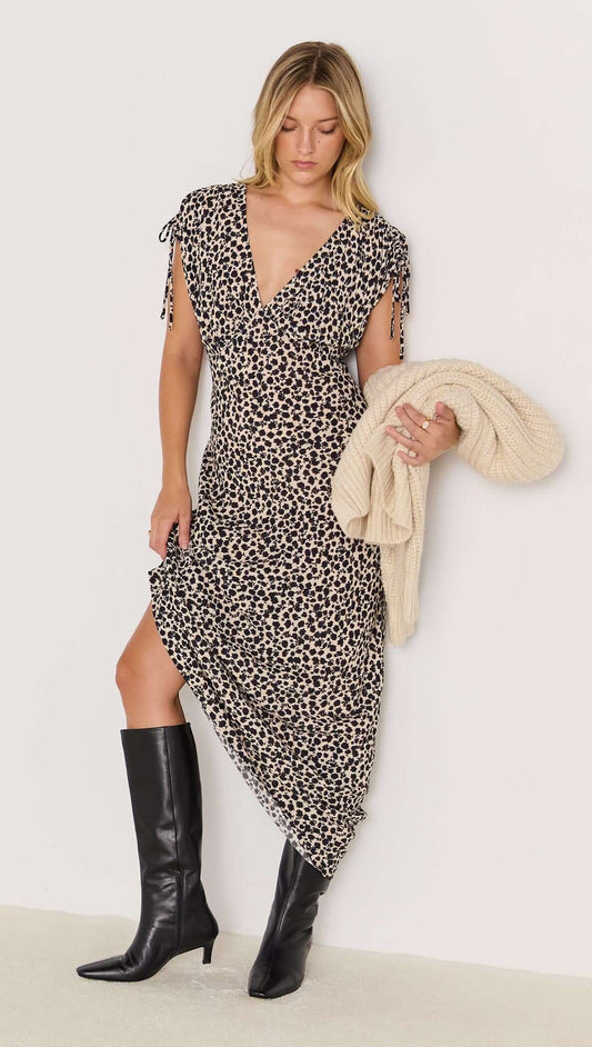 Elks Bias Maxi Dress