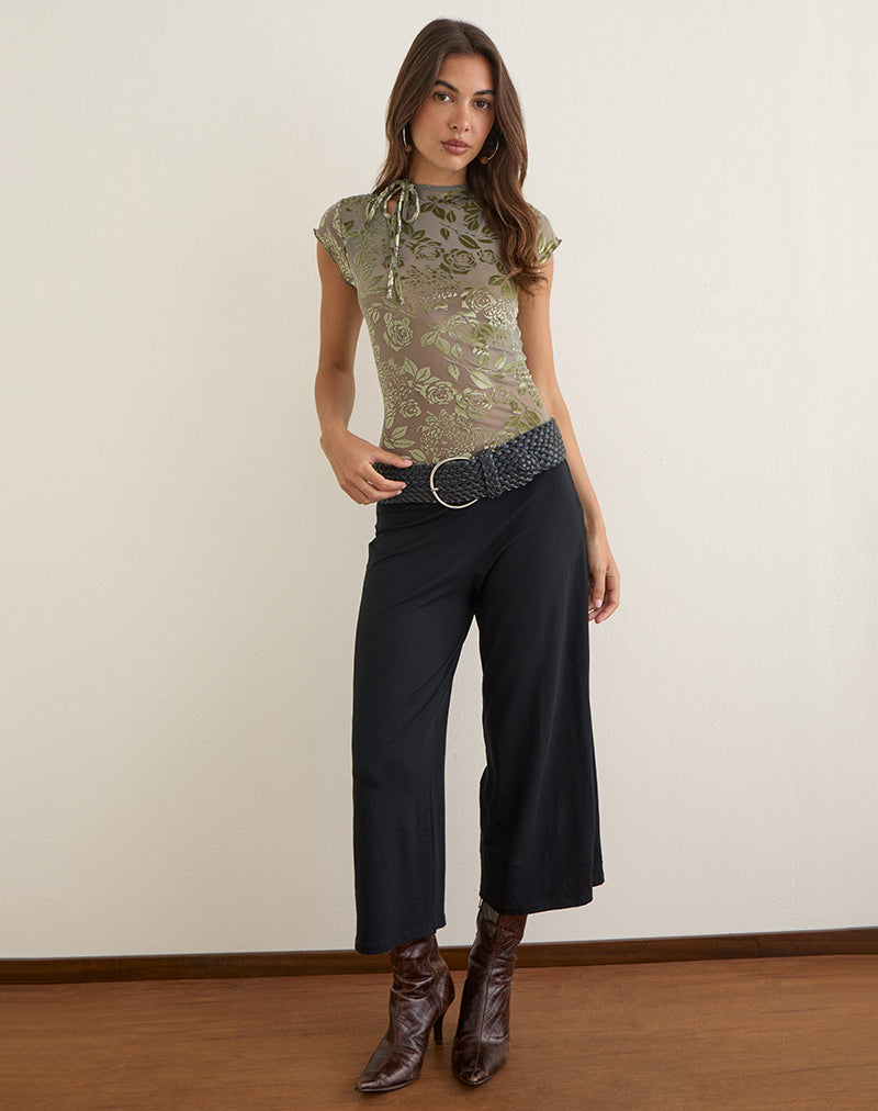 Jiwon Keyhole Top