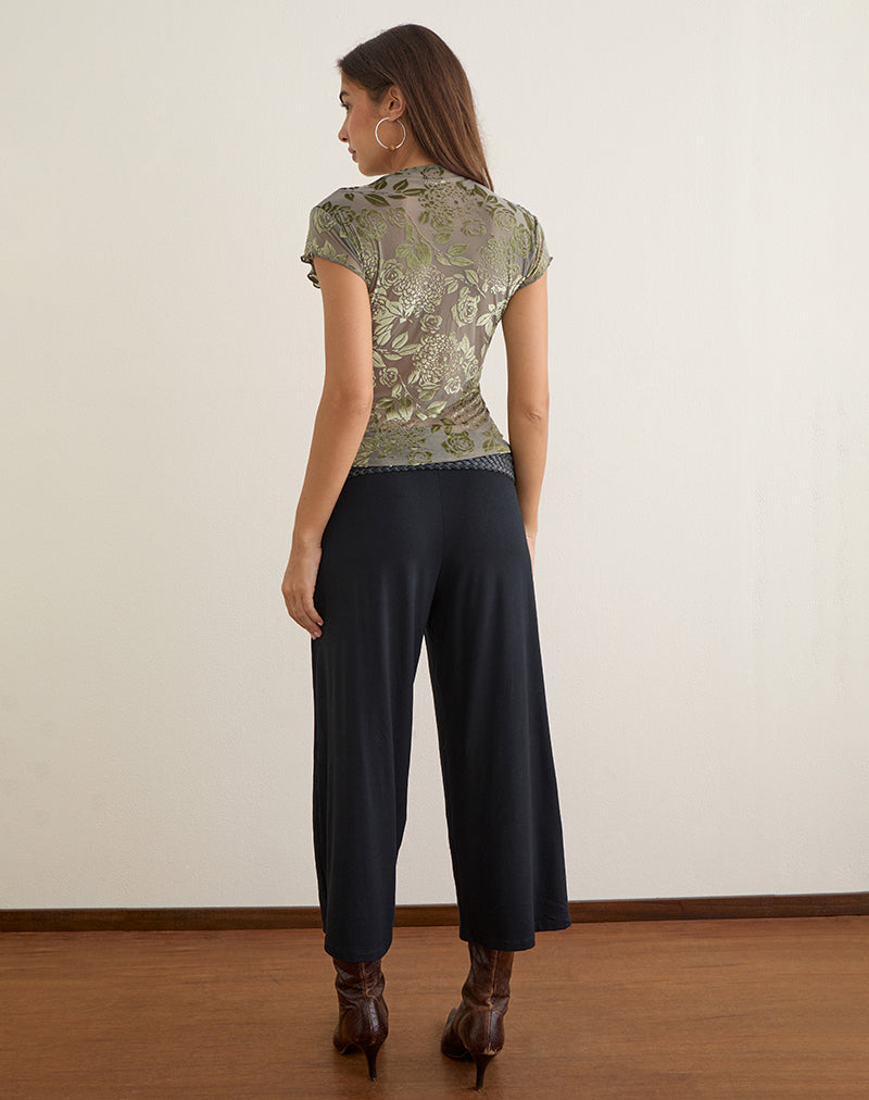 Jiwon Keyhole Top