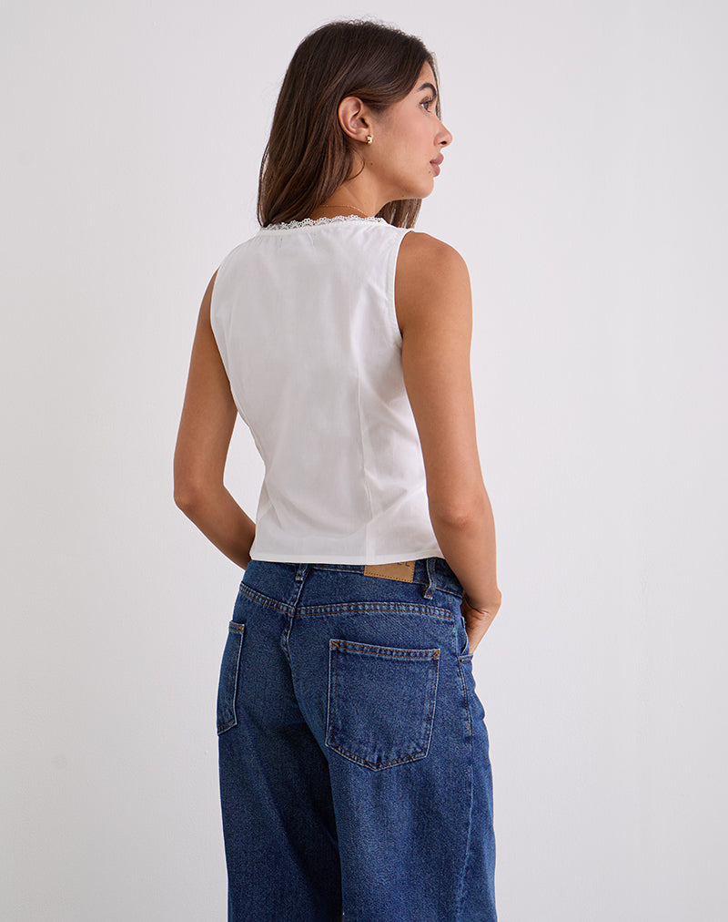 Lasily V Neck Corset Top
