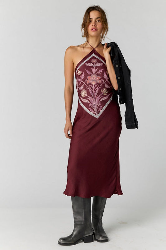 Citrine Midi Dress