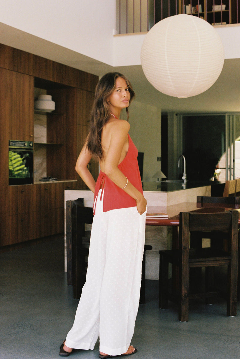 Sunny Days Linen Tank