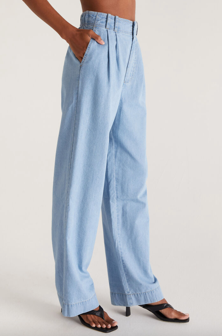 Farah Chambray Trouser