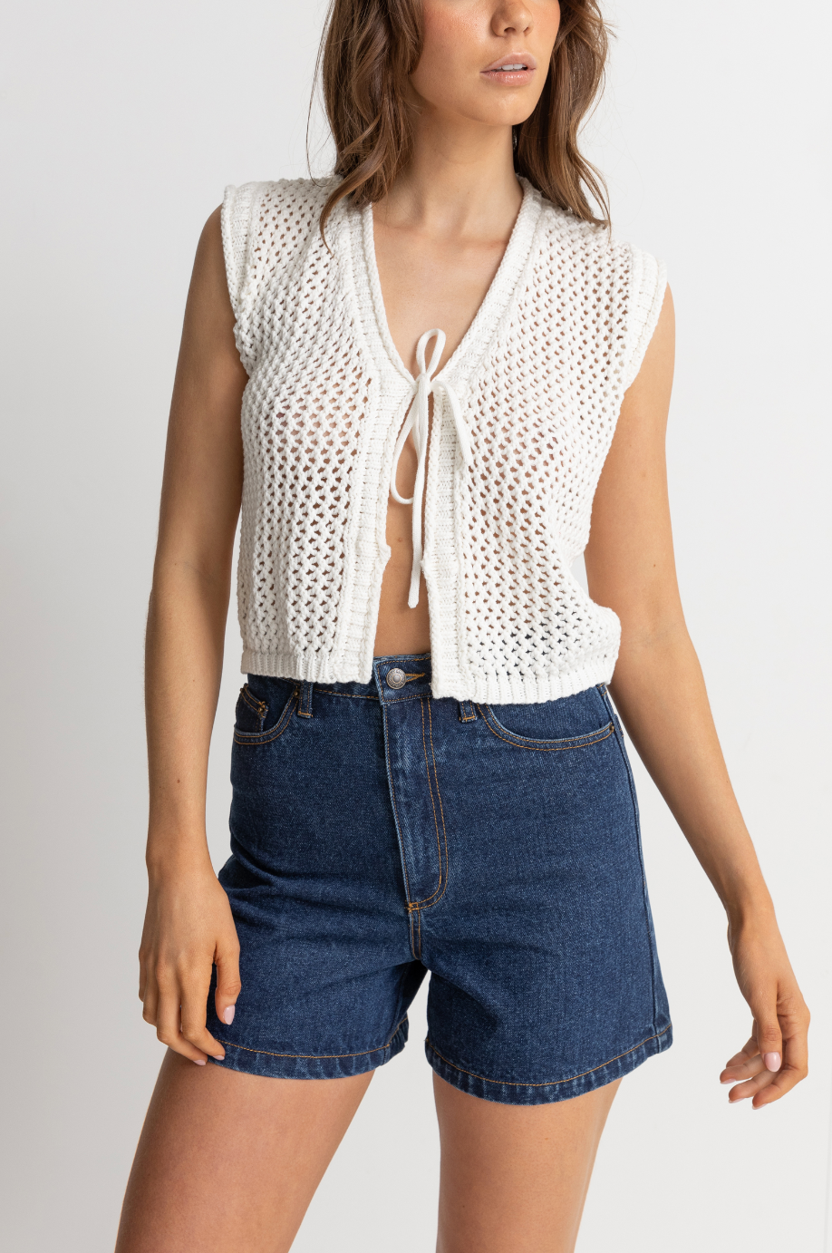 Seashell Knit Vest