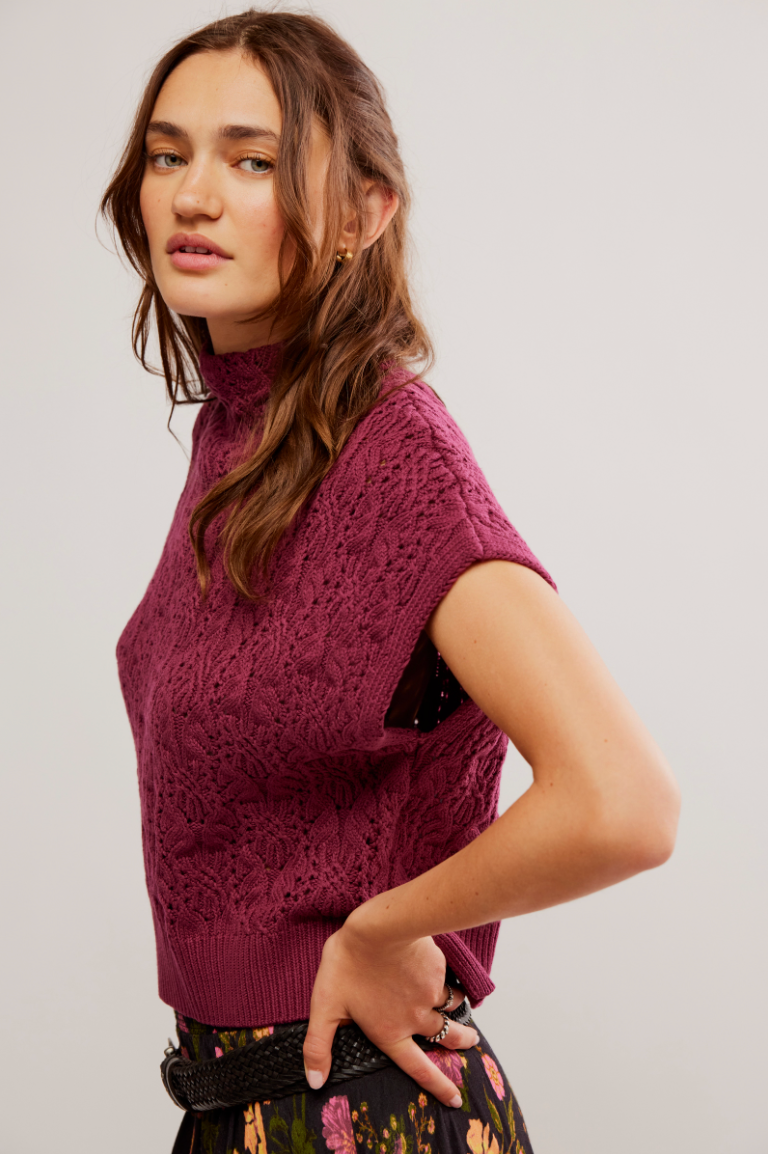 Vicki Mock Neck Sweater