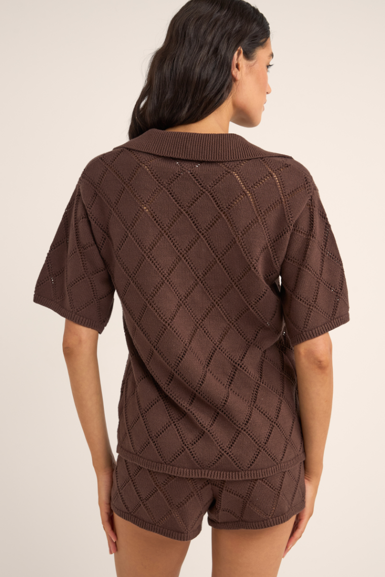 Islander Collared Knit Shirt