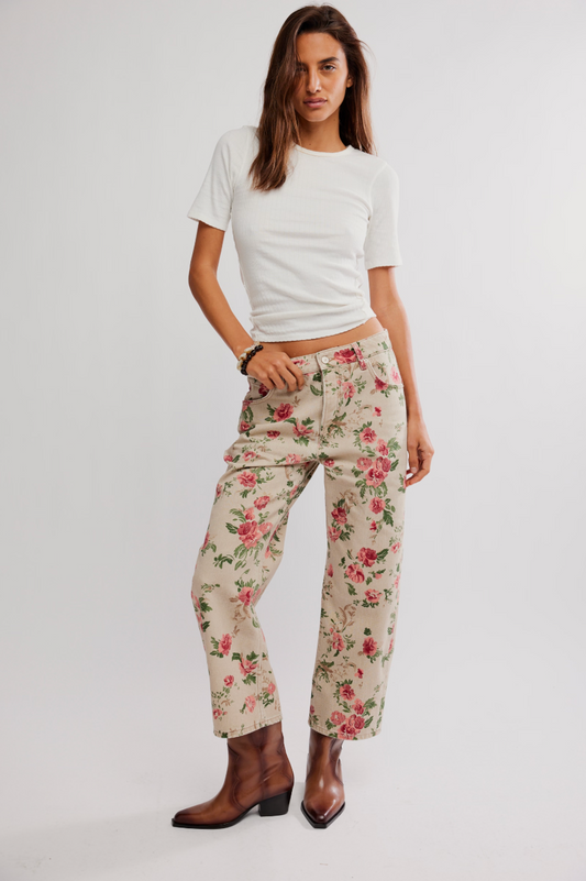 Deep Trance Printed Jeans