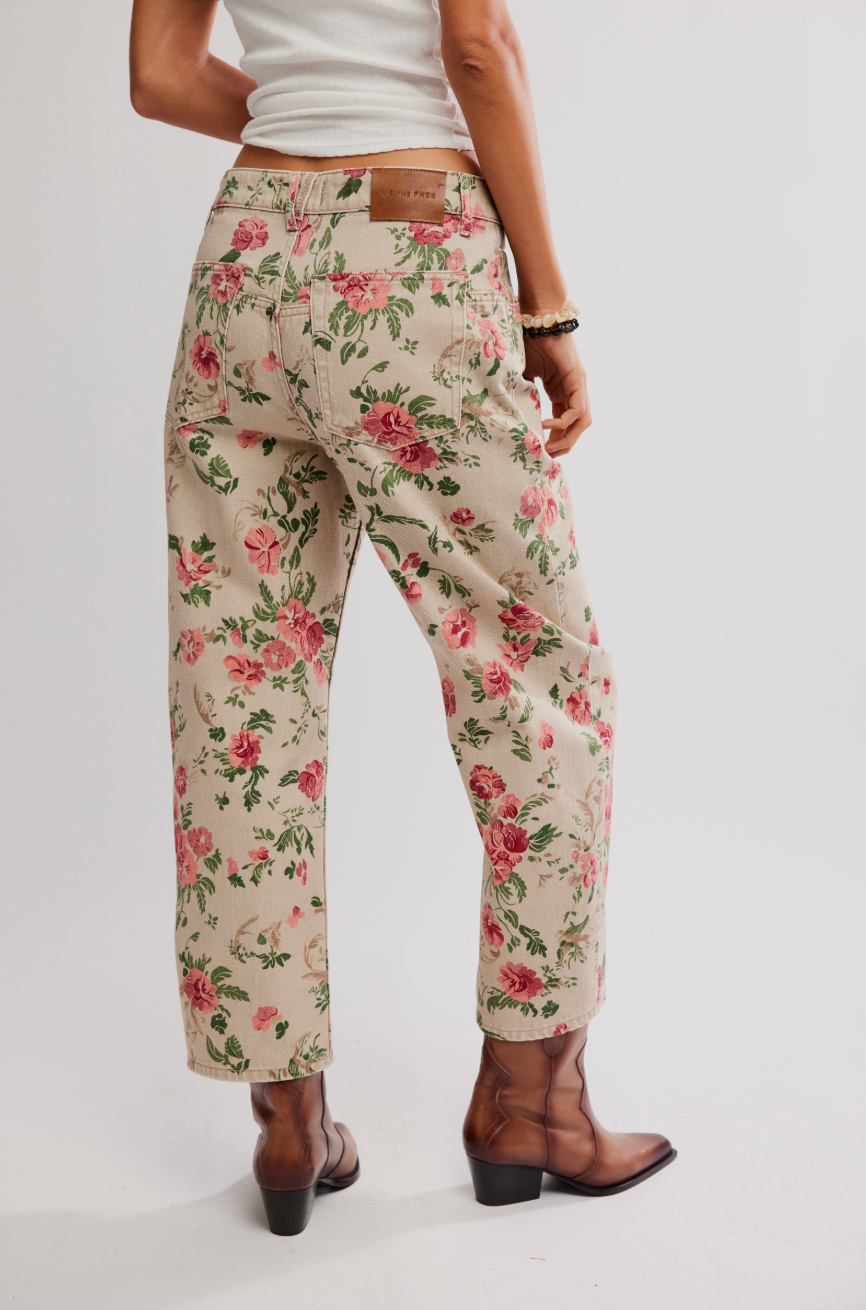 Deep Trance Printed Jeans