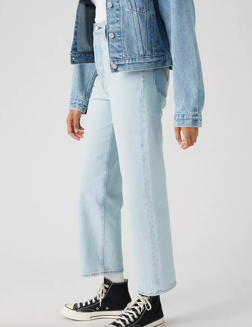 Ribcage Straight Ankle Jeans