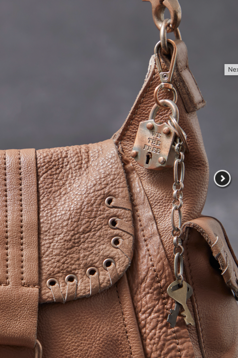 Baby Leigh Distressed Tote Bag