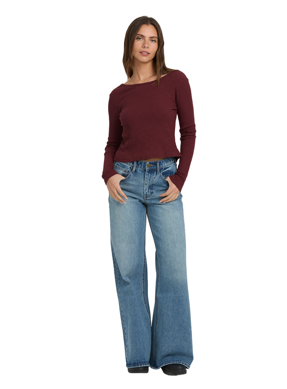Fever Twist Knit Top