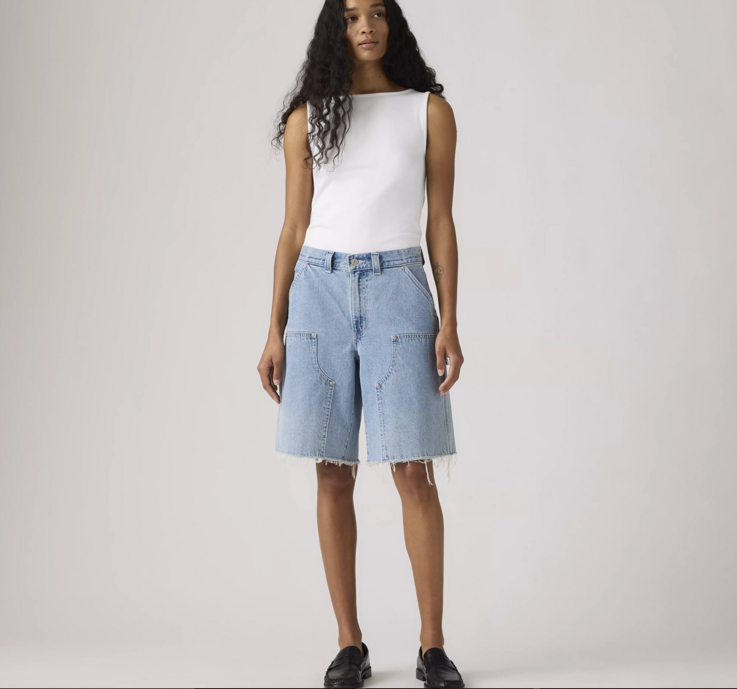 baggy dad utility short