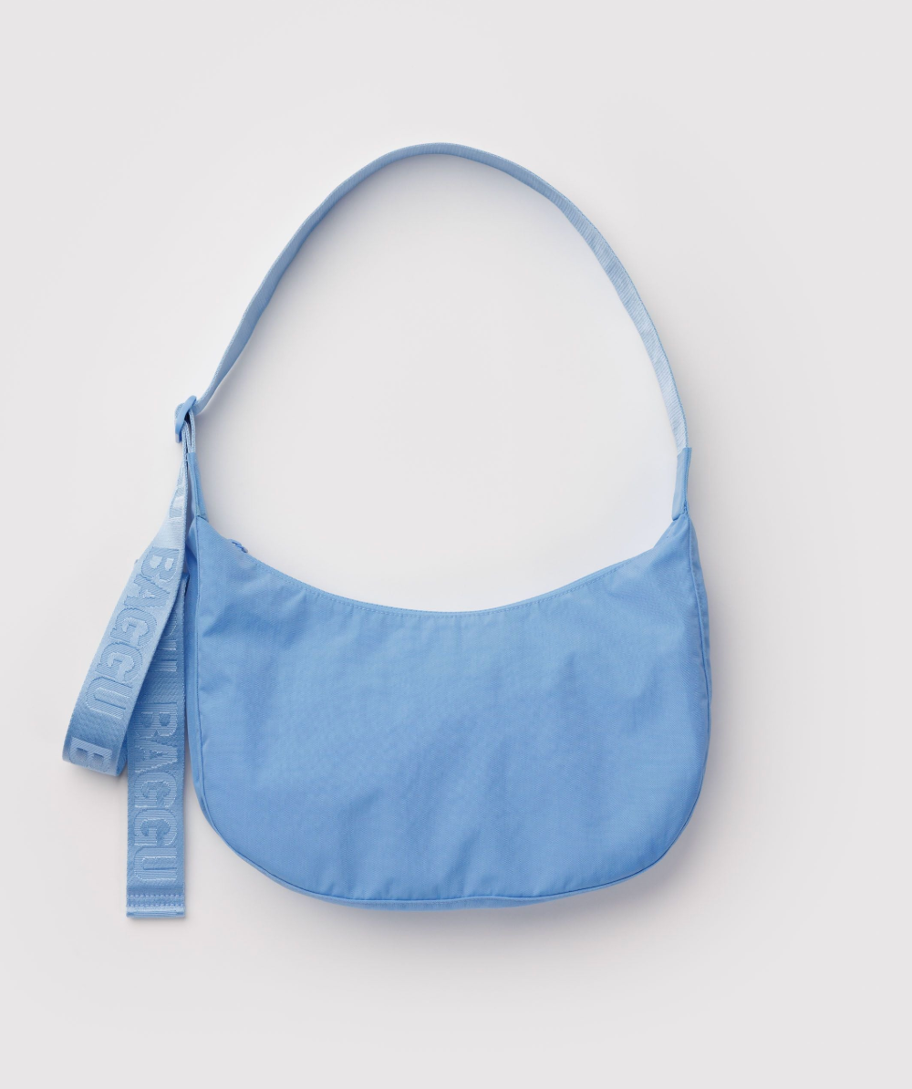 Medium Nylon Crescent Bag