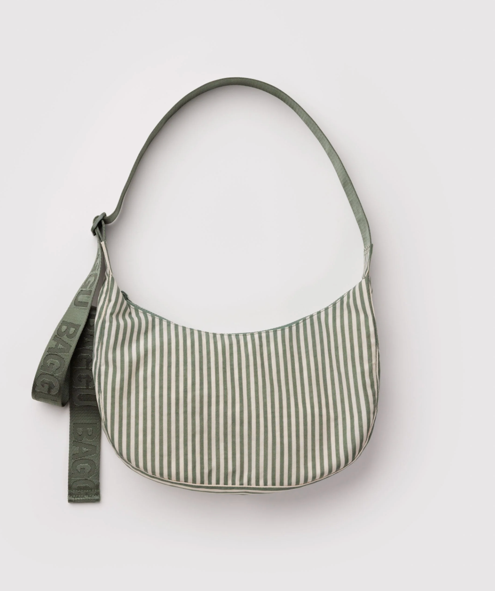 Medium Nylon Crescent Bag