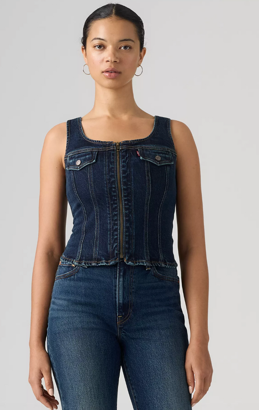 Vintage Zip Vest