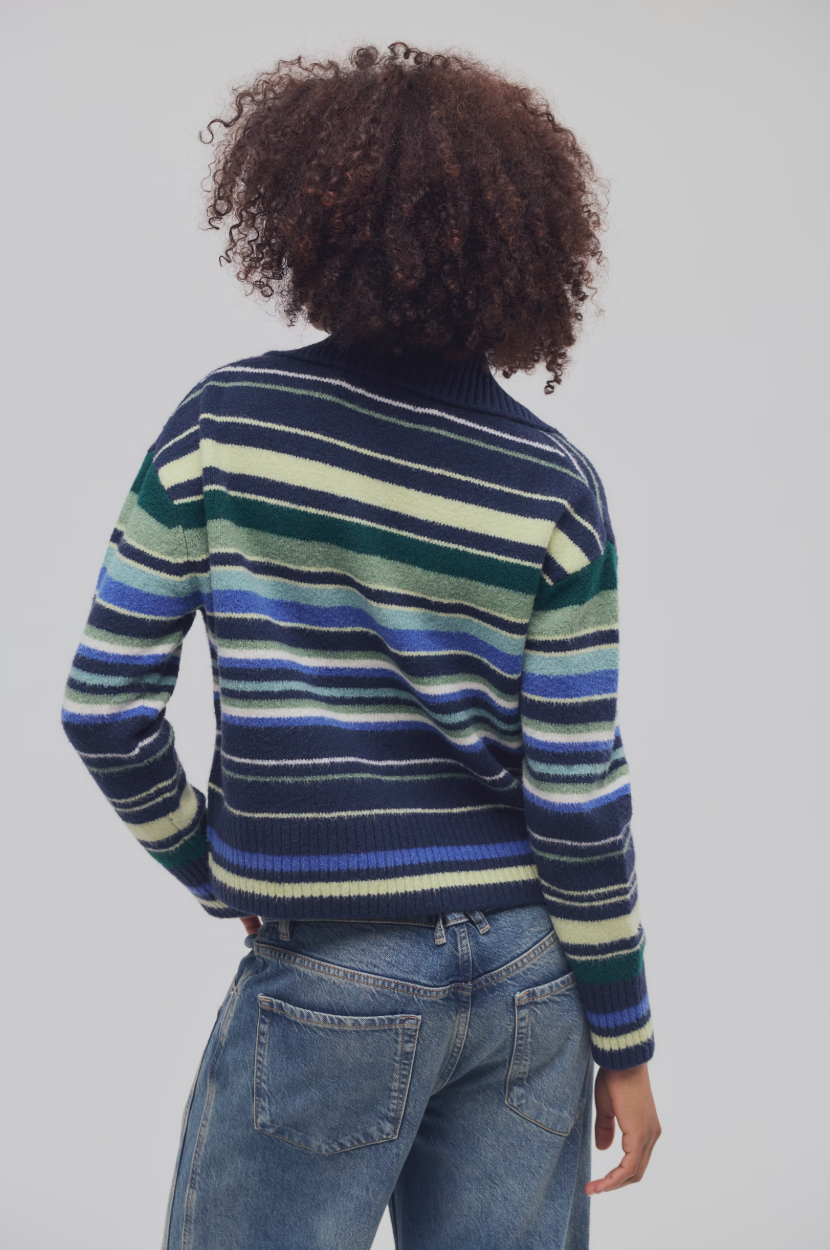 Trading Up Stripe Polo