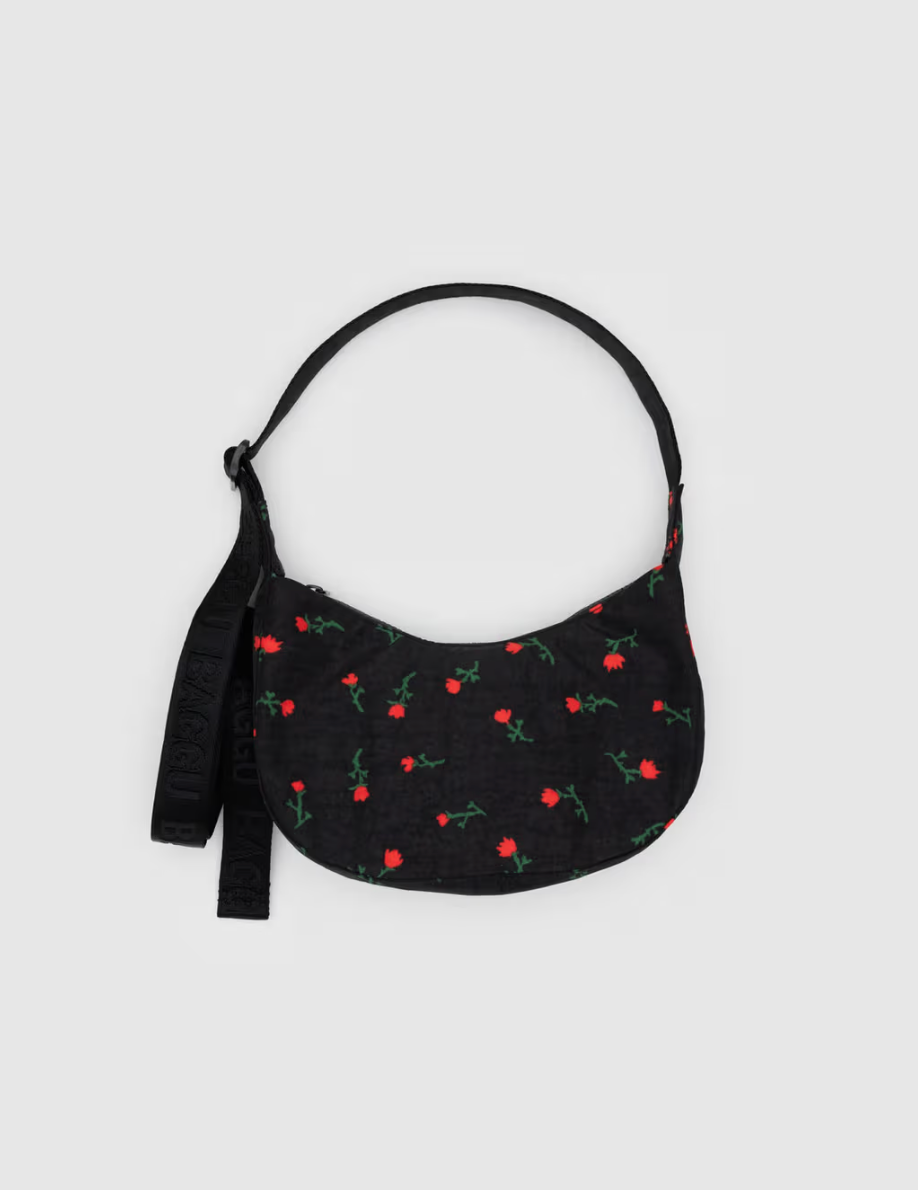 Small Nylon Crescent Bag