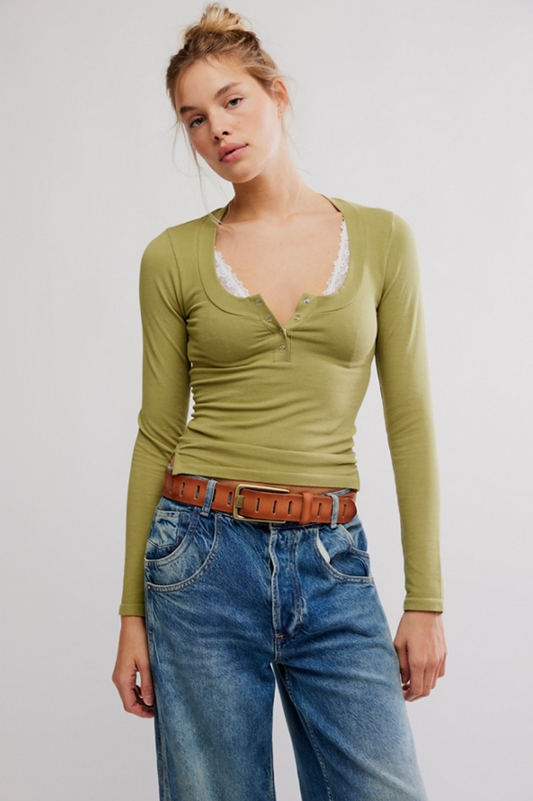 Wide Awake Layering Top