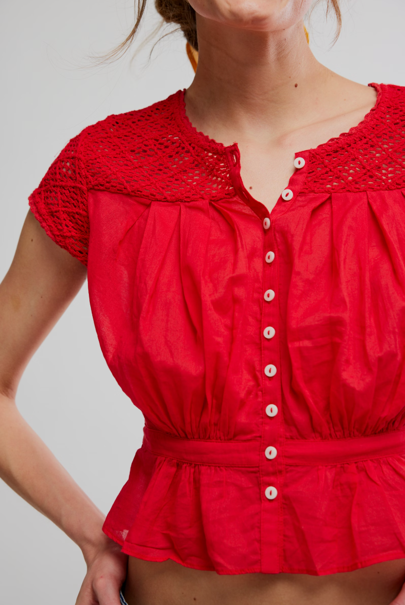 Gemma Embroidered Top