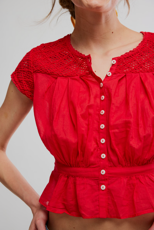 Gemma Embroidered Top