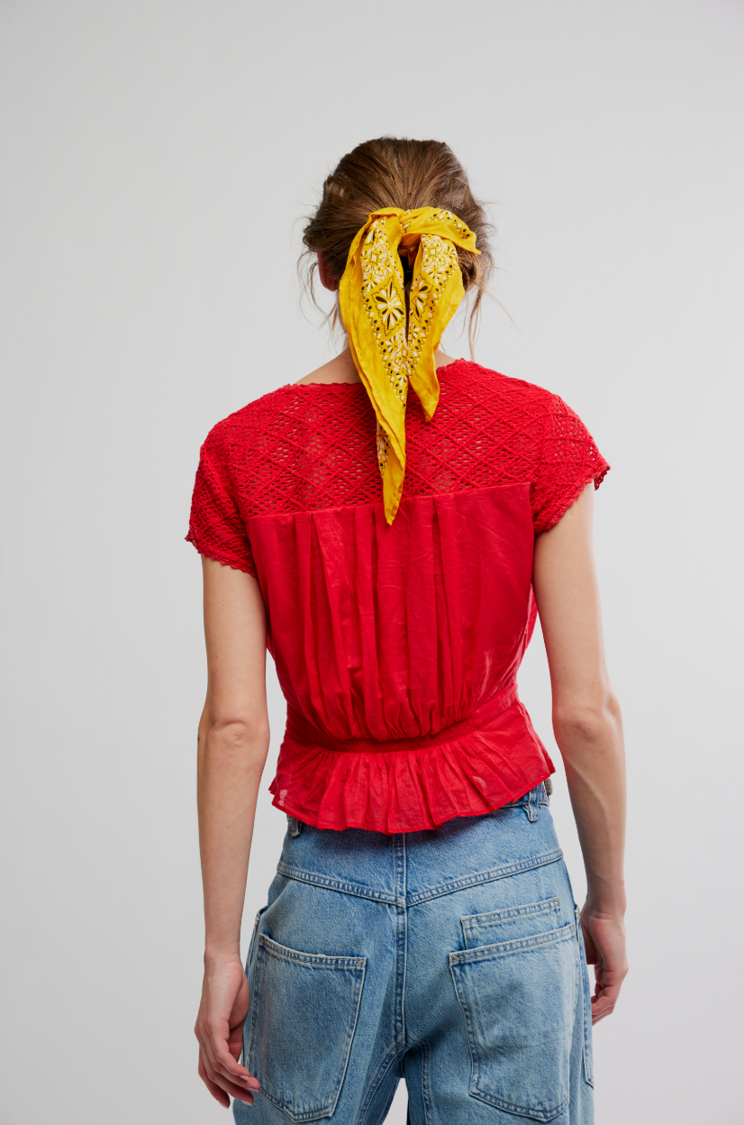 Gemma Embroidered Top