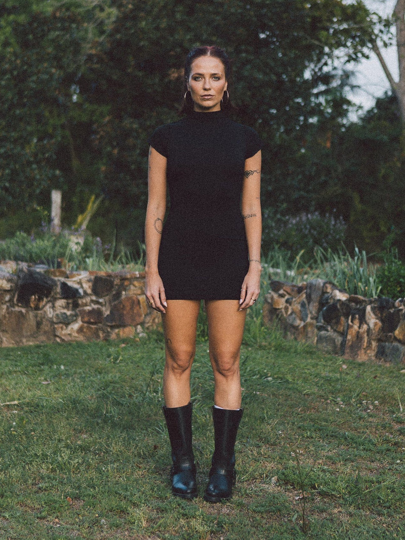 Bailey Mini Dress - Black