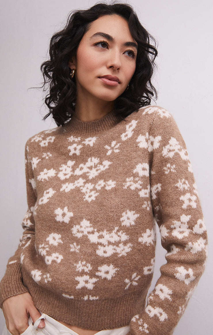 Tory Floral Sweater