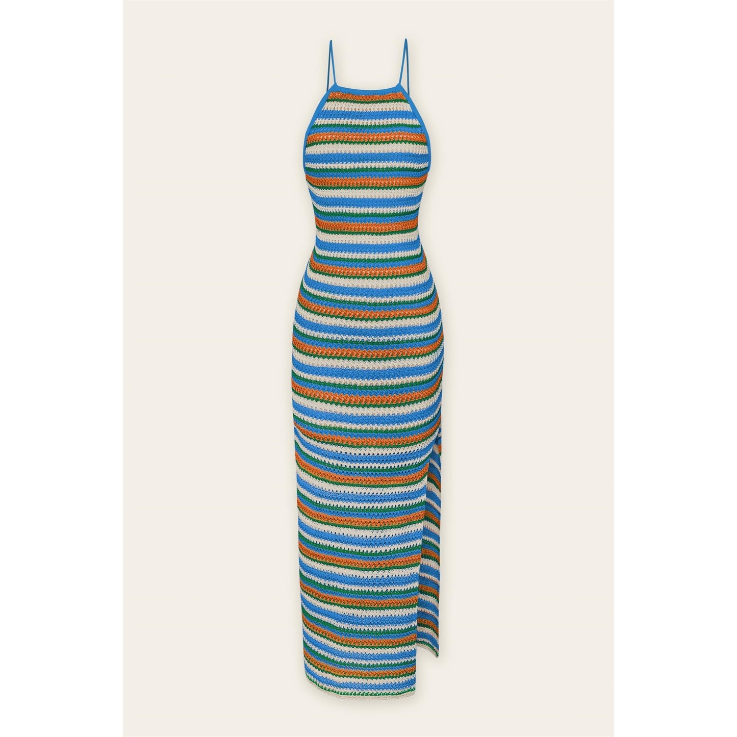Sun Child Bodycon Maxi Knit Dress