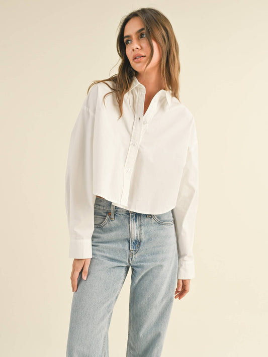 Cropped Buttondown