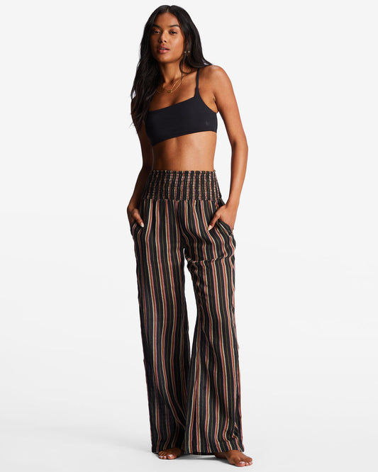 New Waves 2 Elastic Waist Pants