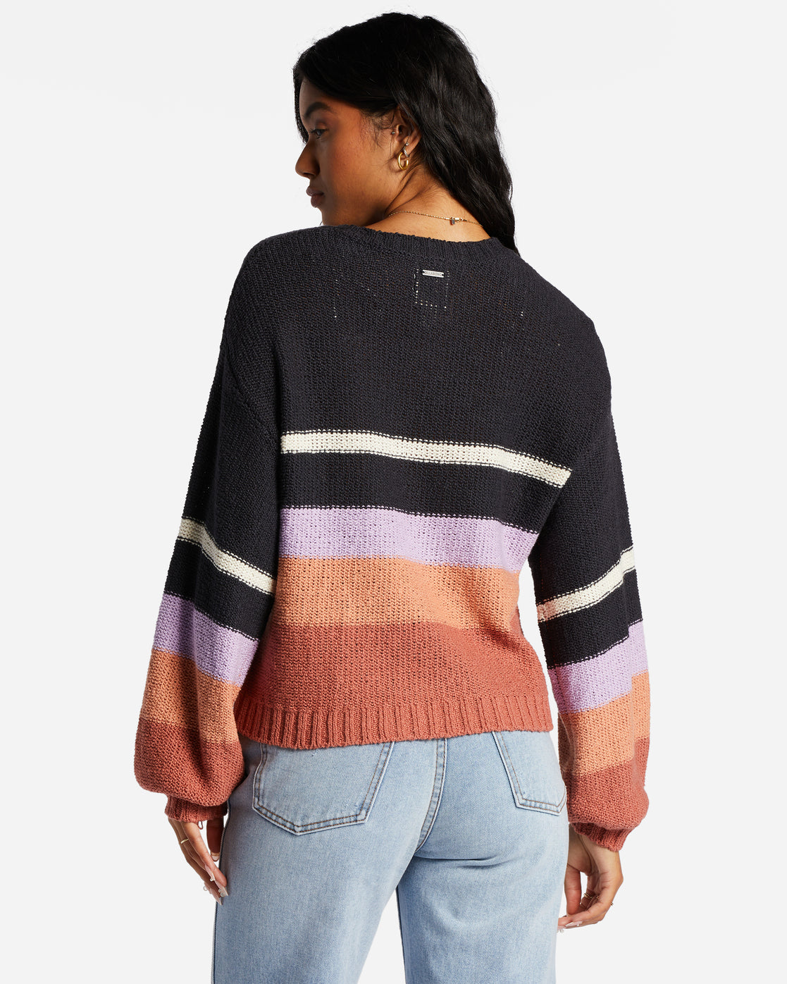 Seeing Double Crop Crewneck Sweater