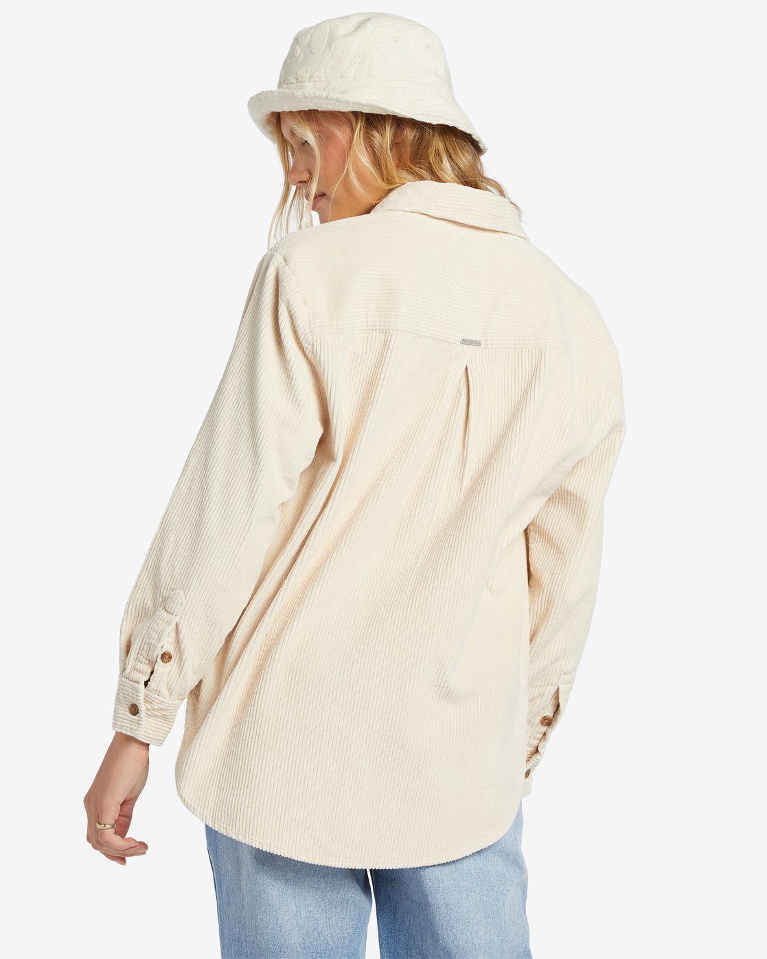 So Stoked Cord Long Sleeve Top