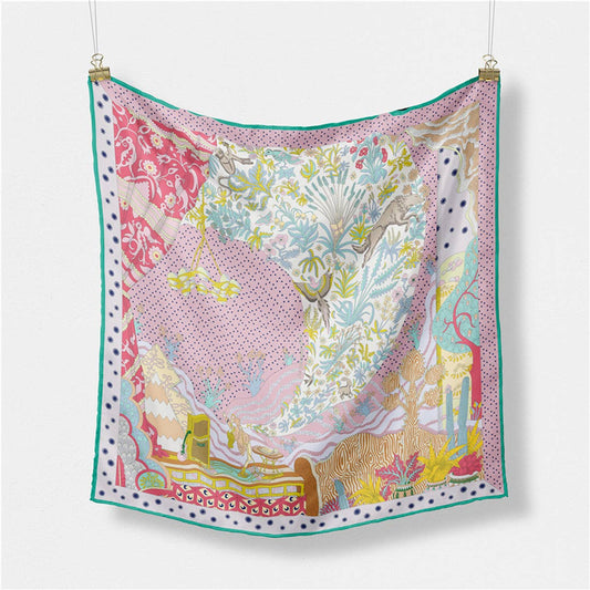 Silky Square Scarf