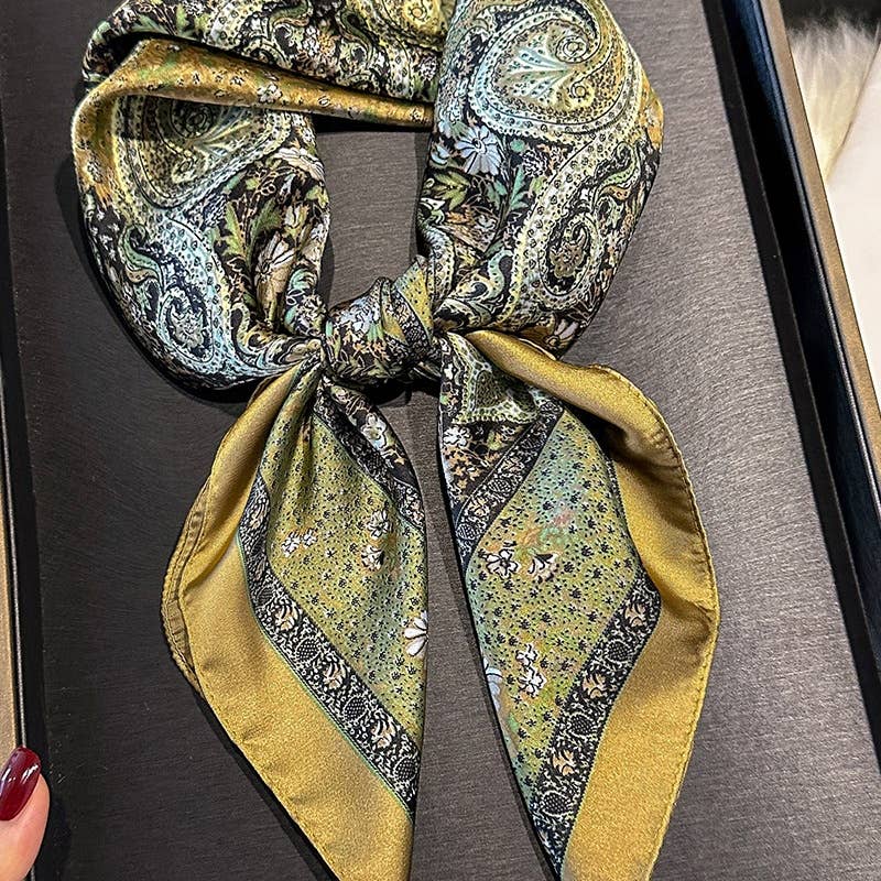 Paisley Silk Scarf