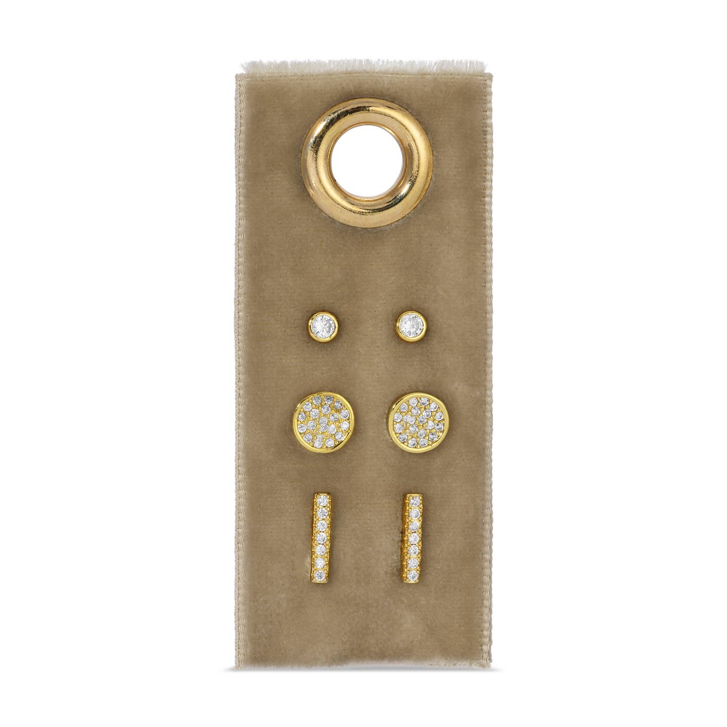 Pavé Velvet Stud Gift Set