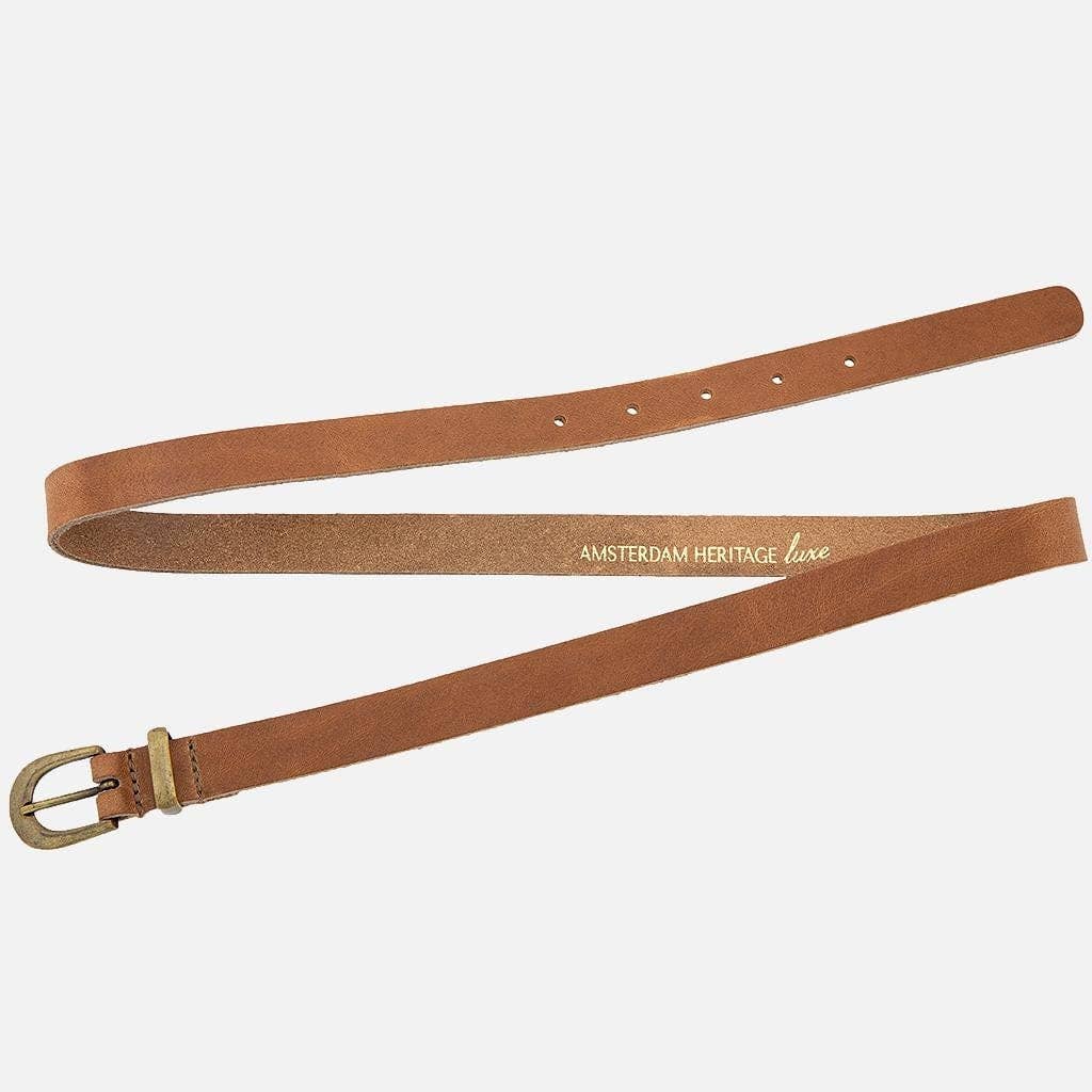 Classic Skinny Leather Belt