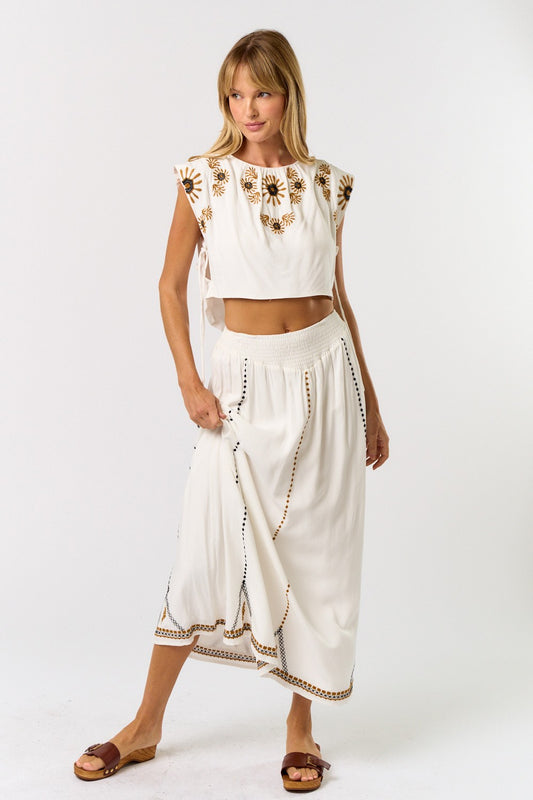 Embellished Skirt