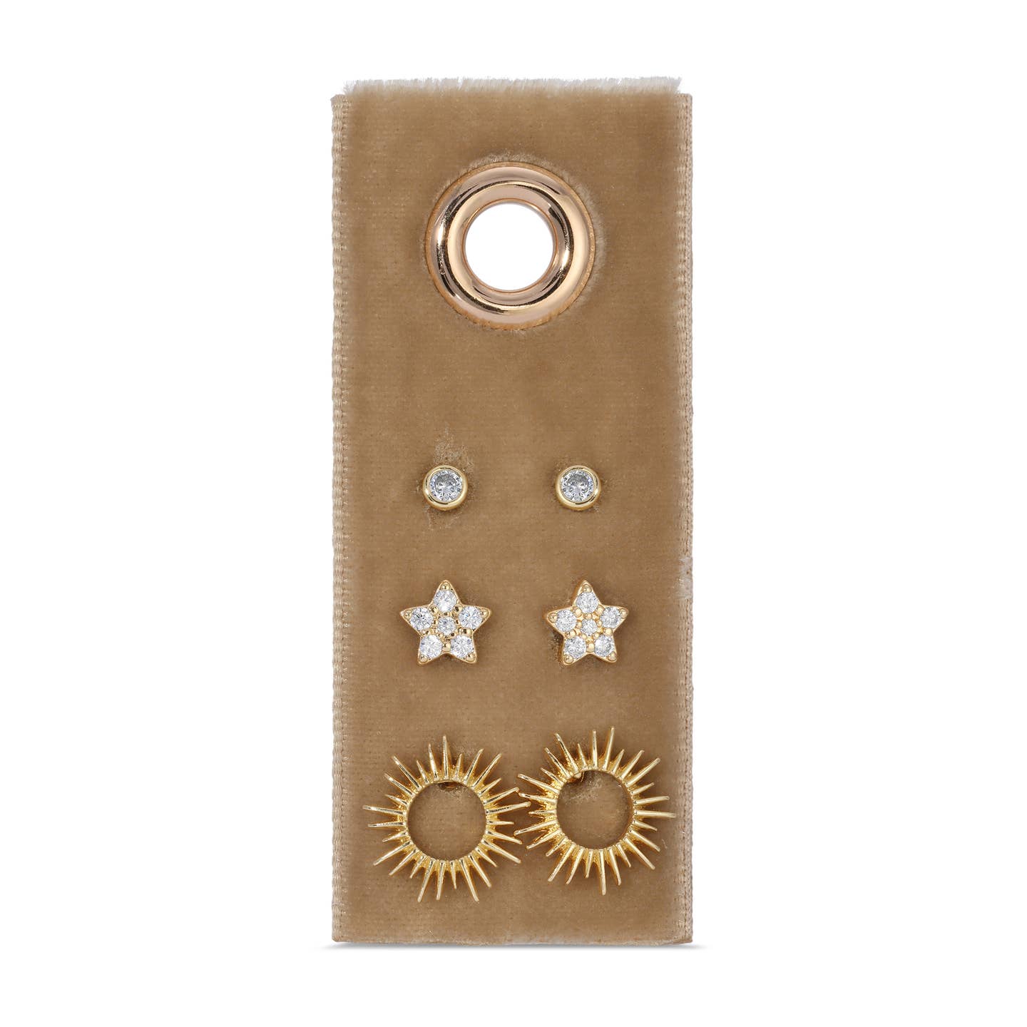 Star Velvet Stud Gift Set