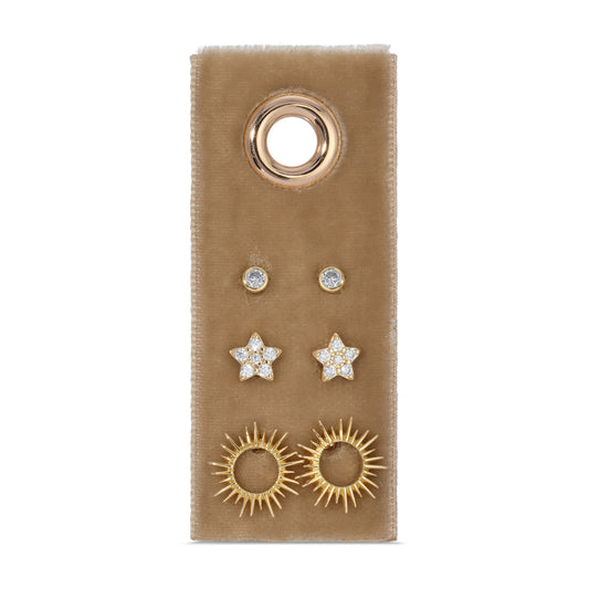 Star and Sun Stud Gift Set