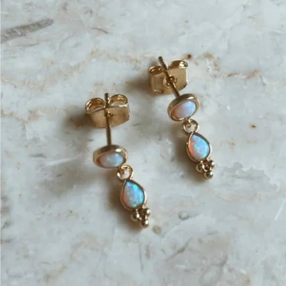 Opalito Charm Studs