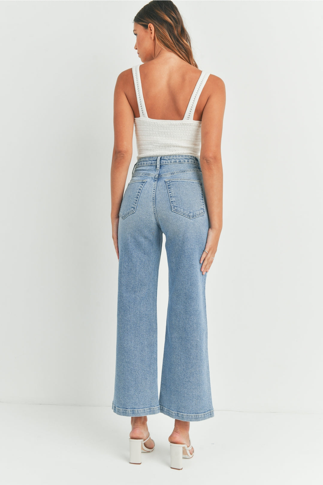 Patch Pocket Wide Leg