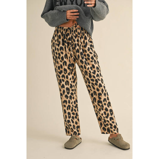 Leopard Print Pants